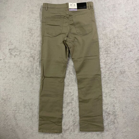 NEW English Laundry Men's 30x30 Straight Fit Pants Tan Cotton/Spandex Blend - Picture 3 of 8